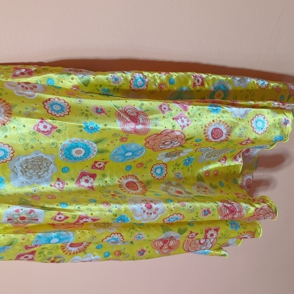 4U Design USA Halter Sun Dress Babydoll Fairy Coquette Satin Floral Belt… - Picture 5 of 8